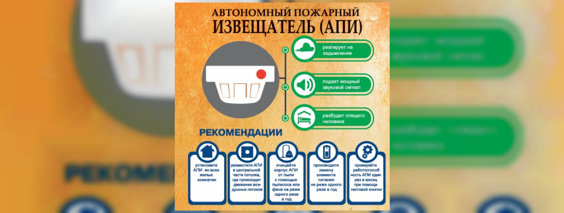 Тихий страж вашего дома: автономный пожарный извещатель