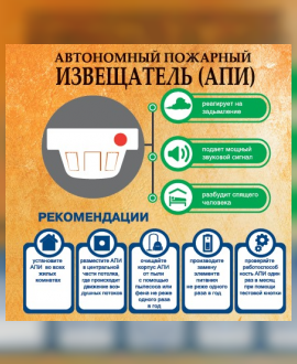 Тихий страж вашего дома: автономный пожарный извещатель