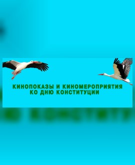 Кинопоказы и киномероприятия ко Дню Конституции